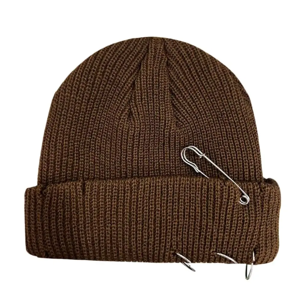 Warm Knitted Hat Soft Thick Wool Hat Winter Warm Ski Hat Loose Hat Casual Hat for Men Women Slouchy Bonnet Ski Hats Leisure Cap