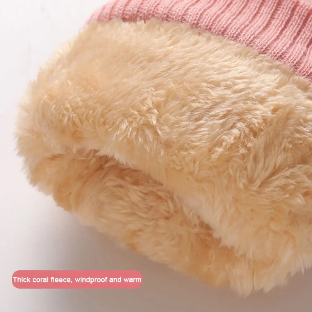 Thick Warm Children Ski Gloves Non-slip Snow Snowboard Sports Mittens Windproof Touch Screen Kids Cycling Gloves Kids Boys Girls