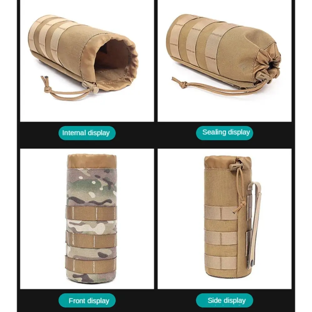 Water Bottle Bag Bottle Pouch Kettle Holder Outdoor Travel Camping Hiking Cycling Fishing Hunting Water Bottle Kettle Carrier