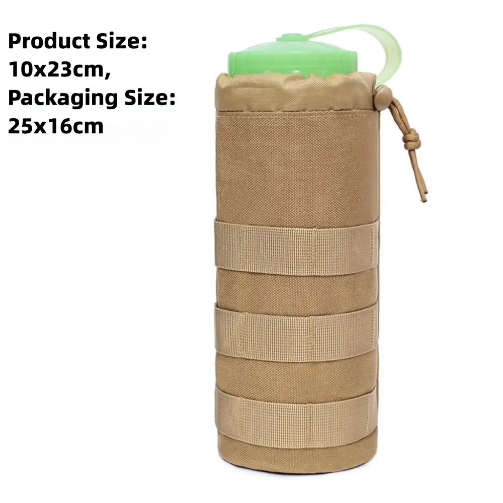 Water Bottle Bag Bottle Pouch Kettle Holder Outdoor Travel Camping Hiking Cycling Fishing Hunting Water Bottle Kettle Carrier