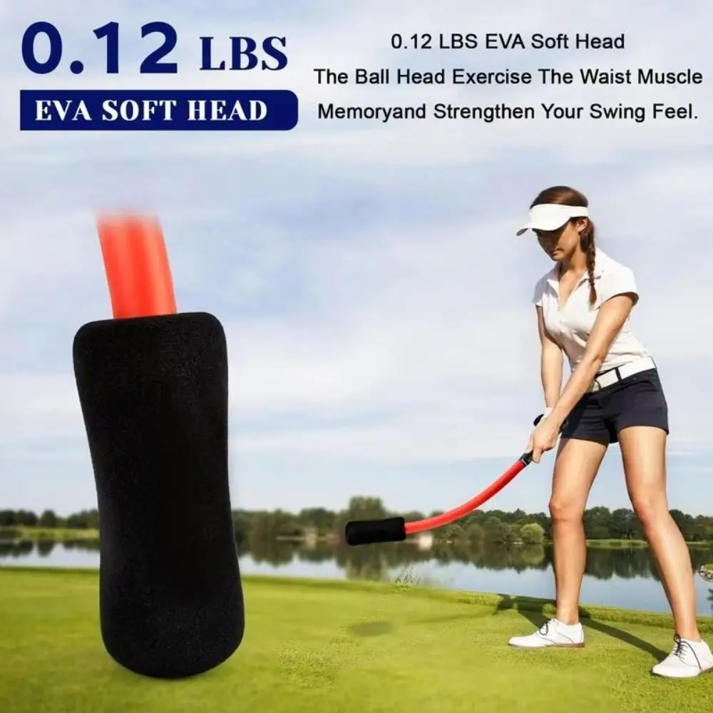 Foam Golf Swing Trainer Stick 80cm Golf Warm Up Stick Golf Turn Training Aids Swing Gravitys Training Stick Strength Training