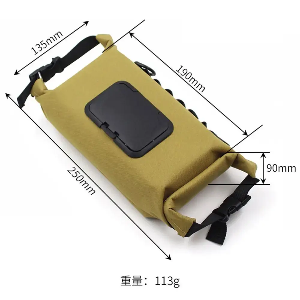 Waterproof Travel Camping Wipes Dispenser Case Baby Wipe Dispenser Outdoor Hanging Wet Wipe Storage Box Portable Canvas Wipe Bag
