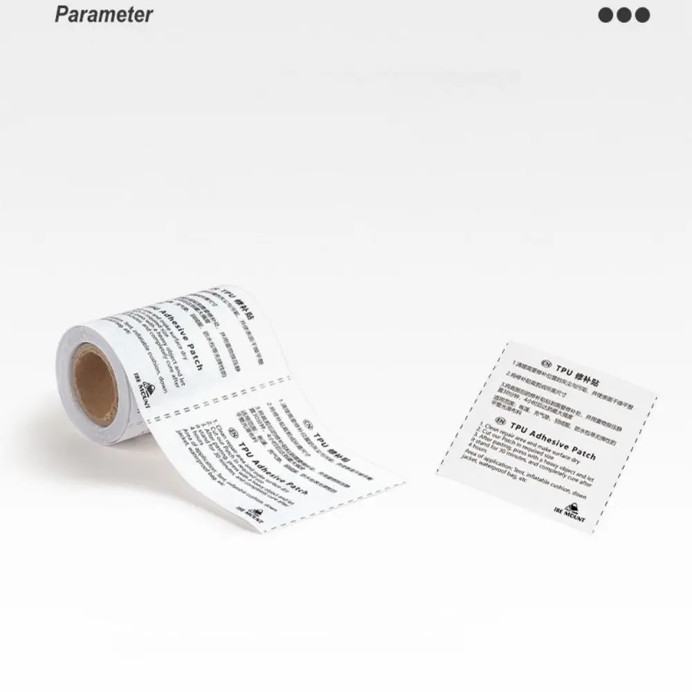 TPU Repair Patch Waterproof Transparent Tents Raincoats Swimming Rings 8 Styles Self Adhesive