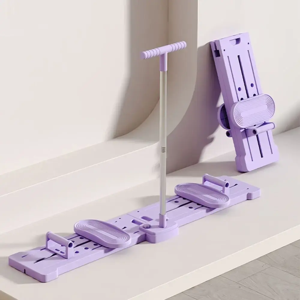 Foldable Ski Machine Plastic Adjustable Muscle Training Device Aerobic Exercise Beautify Leg Shape Hip Leg Trainer Basin Bottom