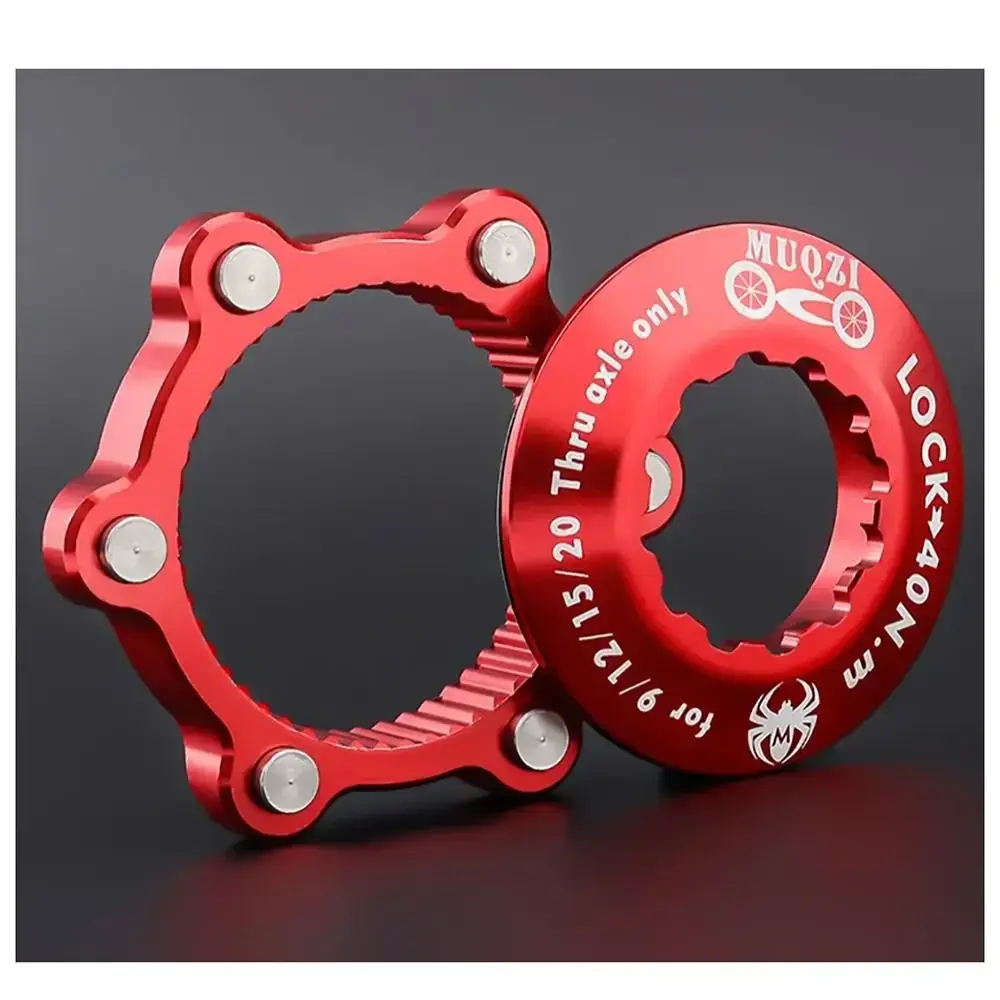 Brake Parts Bike Center Lock Adapter Universal DIY 6-Hole to Center Lock Aluminum Alloy Center Lock Conversion