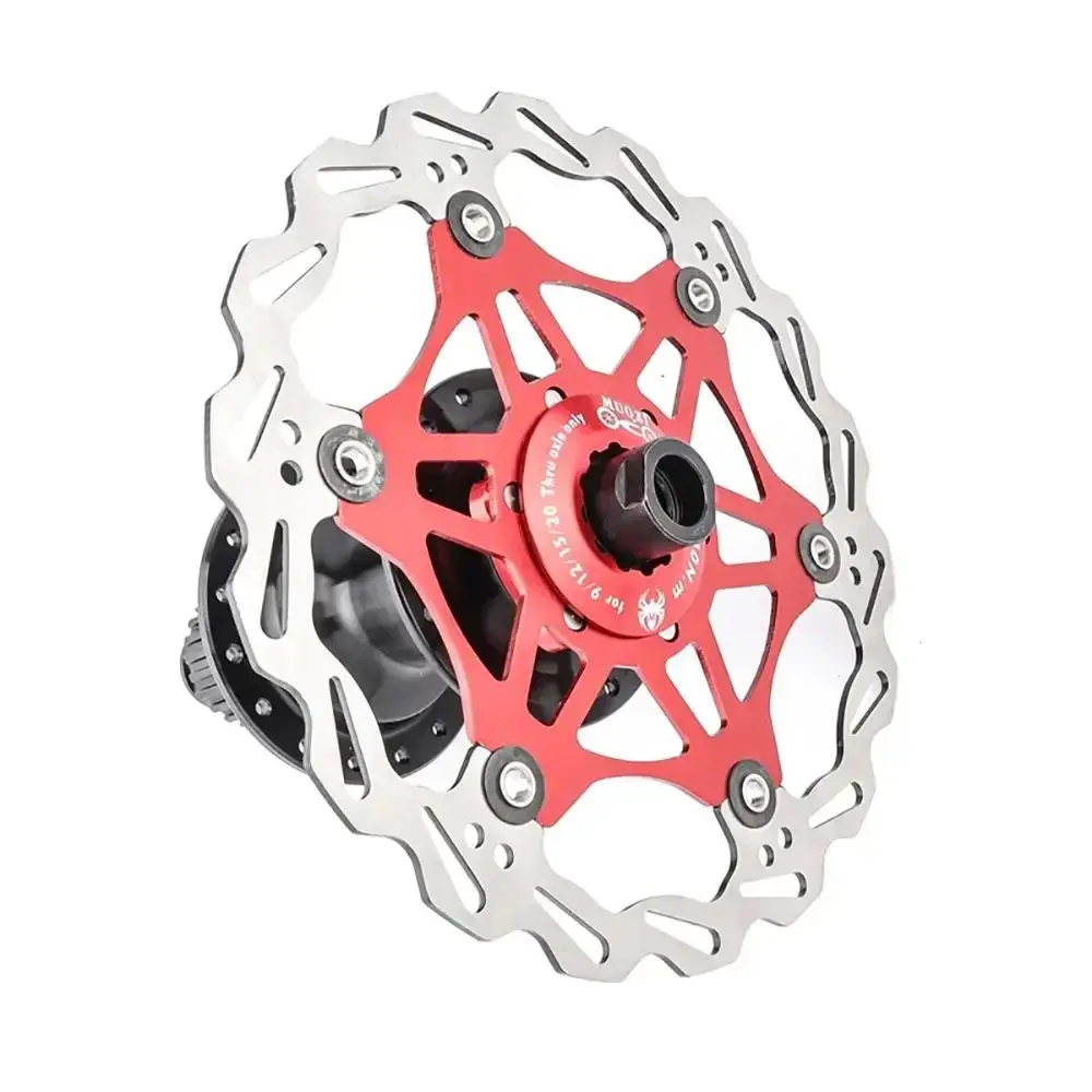 Brake Parts Bike Center Lock Adapter Universal DIY 6-Hole to Center Lock Aluminum Alloy Center Lock Conversion