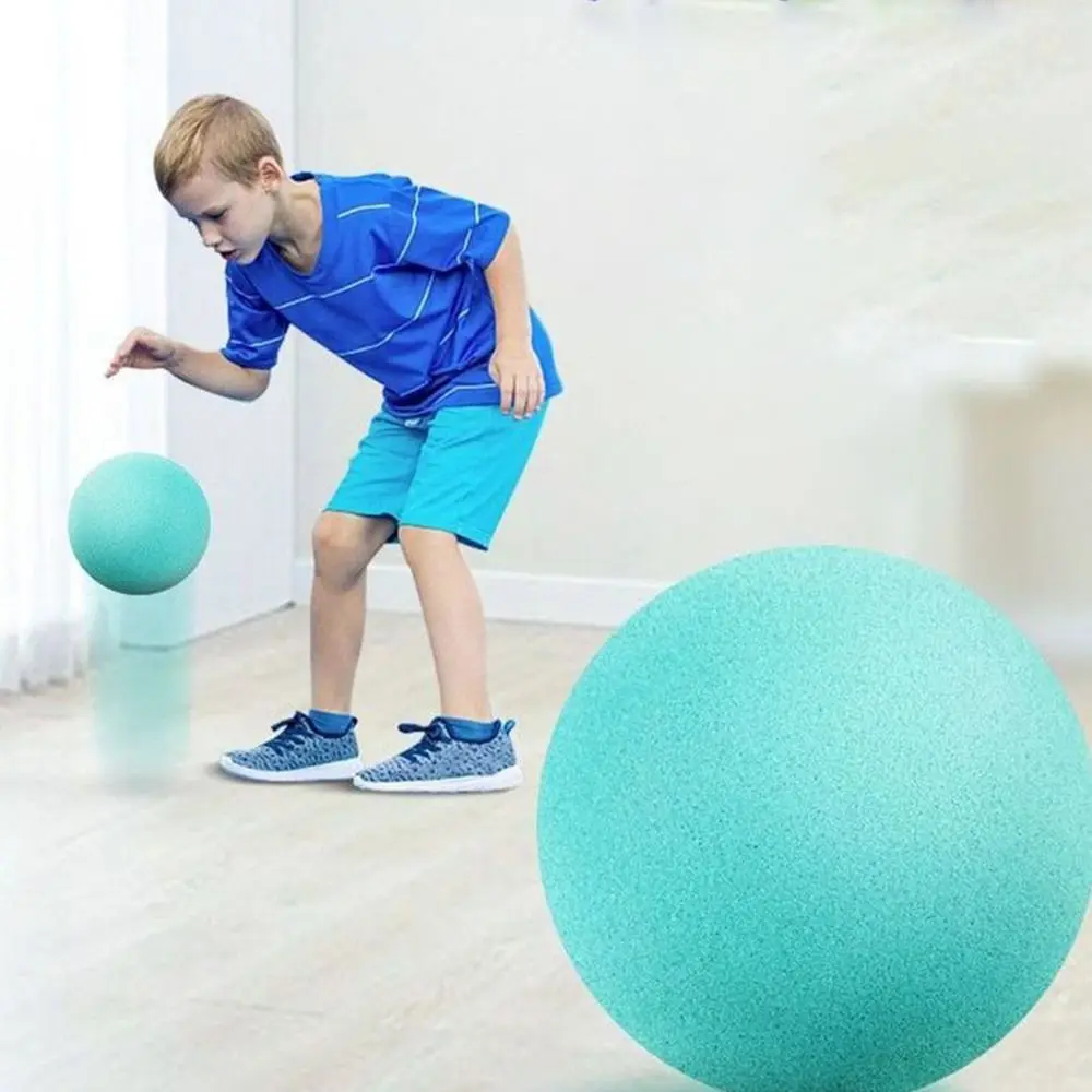 Foam Silent Basketball Low Noise Indoor Activities Indoor Training Ball Easy to Grip Lightweight Bouncing Basketball Team Sports