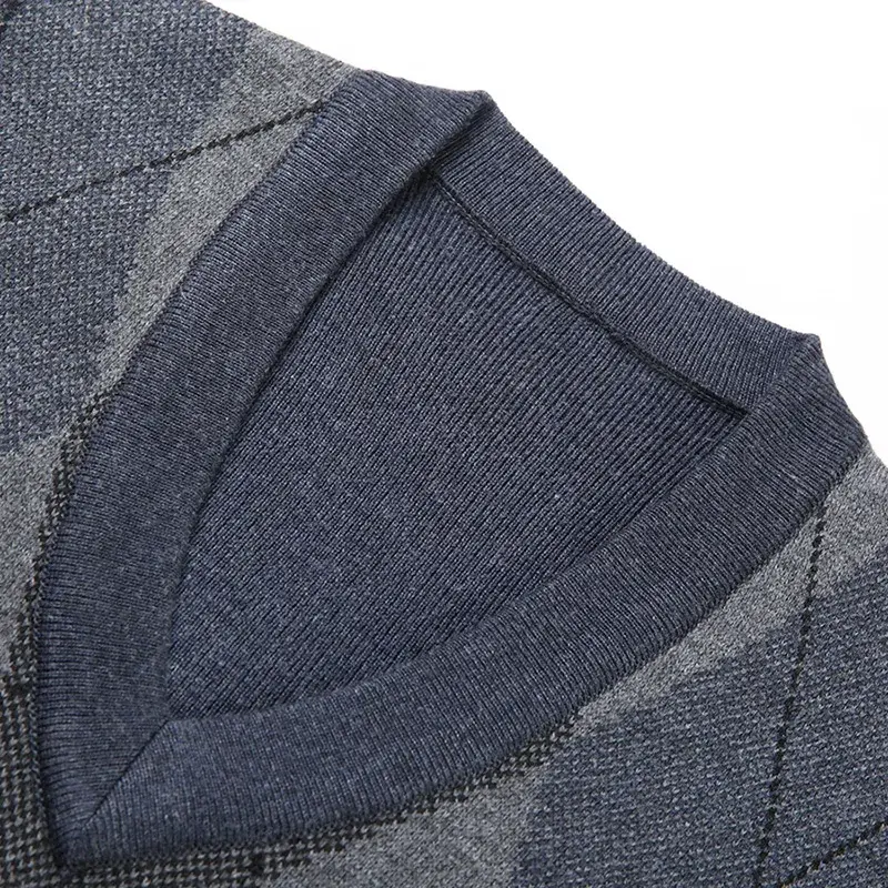 Men's Thickened Casual Sweater Tank Top Warm Autumn Winter Vest Fashion Comfortable Breathable Gym Tank Top for Men
