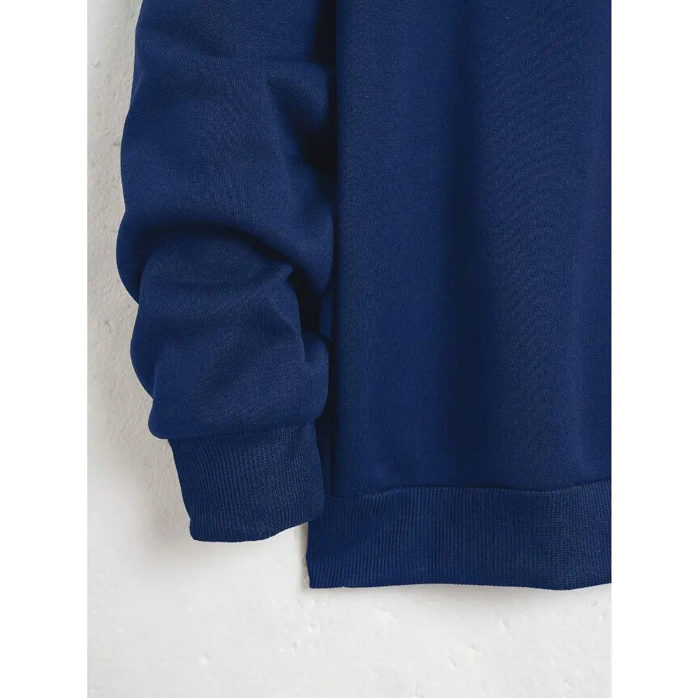 KING Print Men's 2-piece Clothing,casual Round Neck Long-sleeved Pullover Sweatshirt and Drawstring Sweatpants Jogging Pants Set