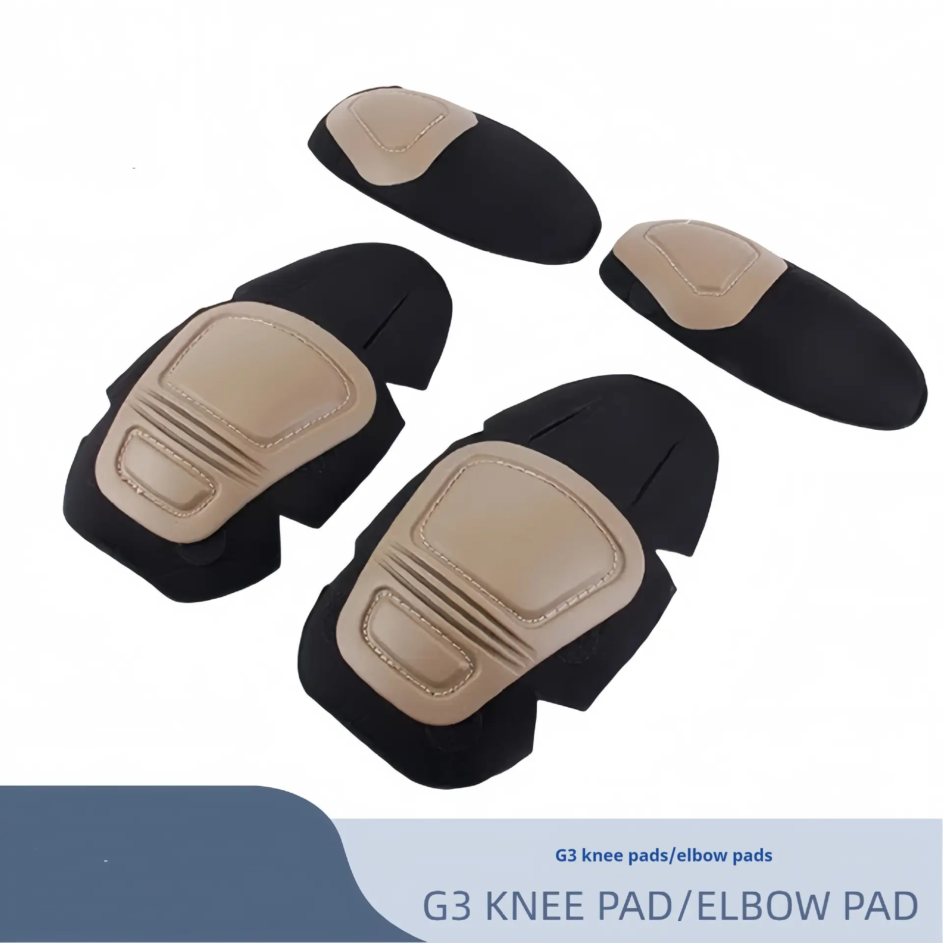Tactical Knee&Elbow Protector Pad for Paintball Airsoft Combat Uniform Military Suit 2 Knee Pads&2 Elbow Pads Just Hunting Suit