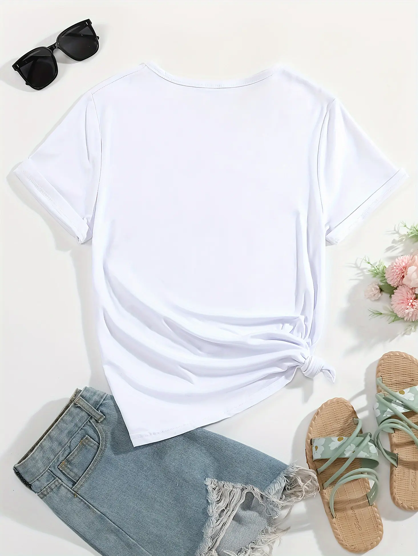 Faith Cross T-shirt Religion Design Print Women Aesthetic Clothes Devout Believer Tops Basic White Short Sleeve Summer Tee Shirt