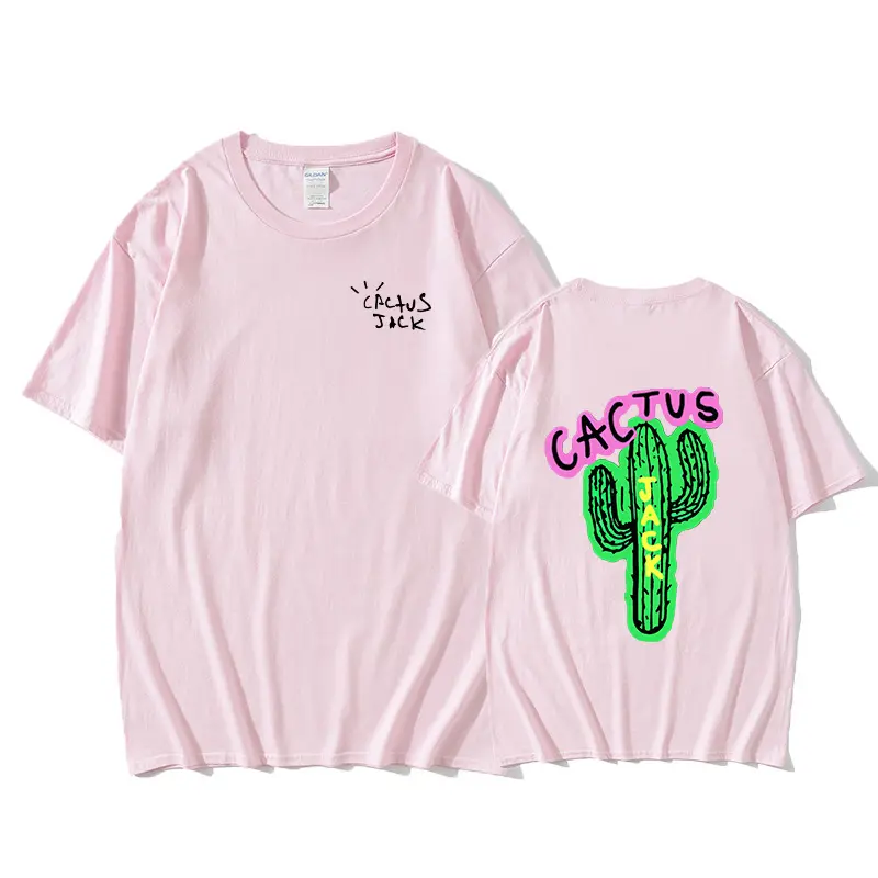 2022 cactus luxury Men Cotton T Shirt Hip Hop Men Women Print Couple Lovers Harajuku T-Shirts CACTUS t shirt