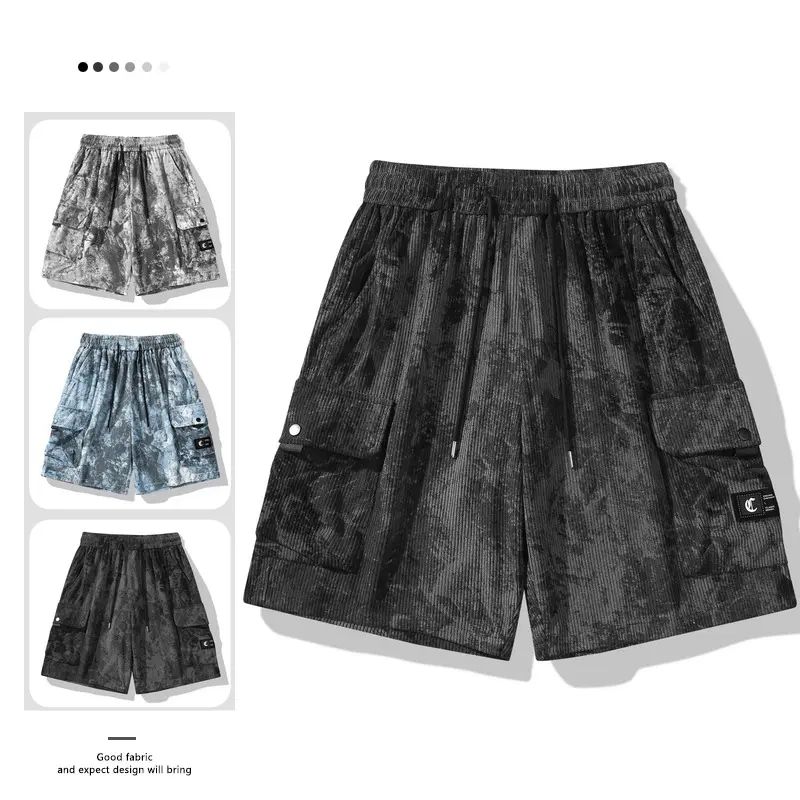 2025 Beach Shorts Men's Summer Fashion Trend Swimwear Loose Casual Streetwear Hawaiian Shorts Men's Quick Drying Comfortable