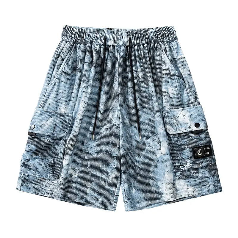 2025 Beach Shorts Men's Summer Fashion Trend Swimwear Loose Casual Streetwear Hawaiian Shorts Men's Quick Drying Comfortable