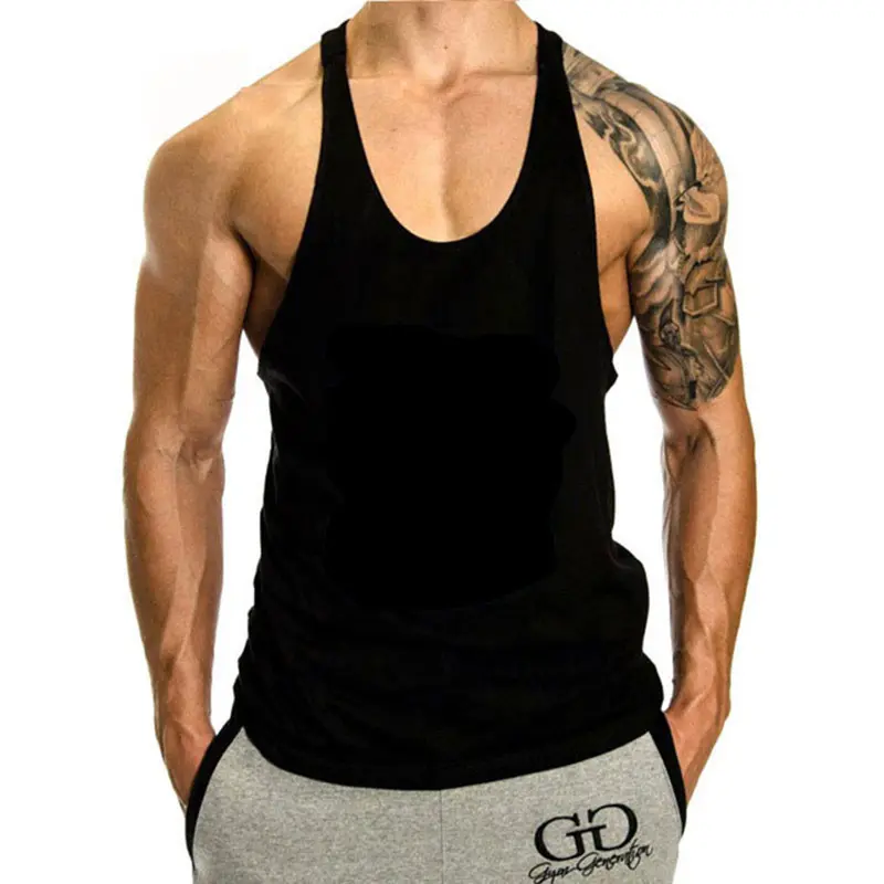 Men's sleeveless sports vest breathable cool fast drying sports running vest fitness streetwear 2025 summer clothing trend