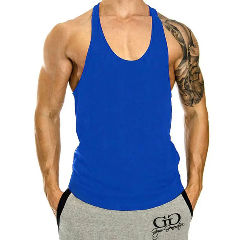 Men's sleeveless sports vest breathable cool fast drying sports running vest fitness streetwear 2025 summer clothing trend
