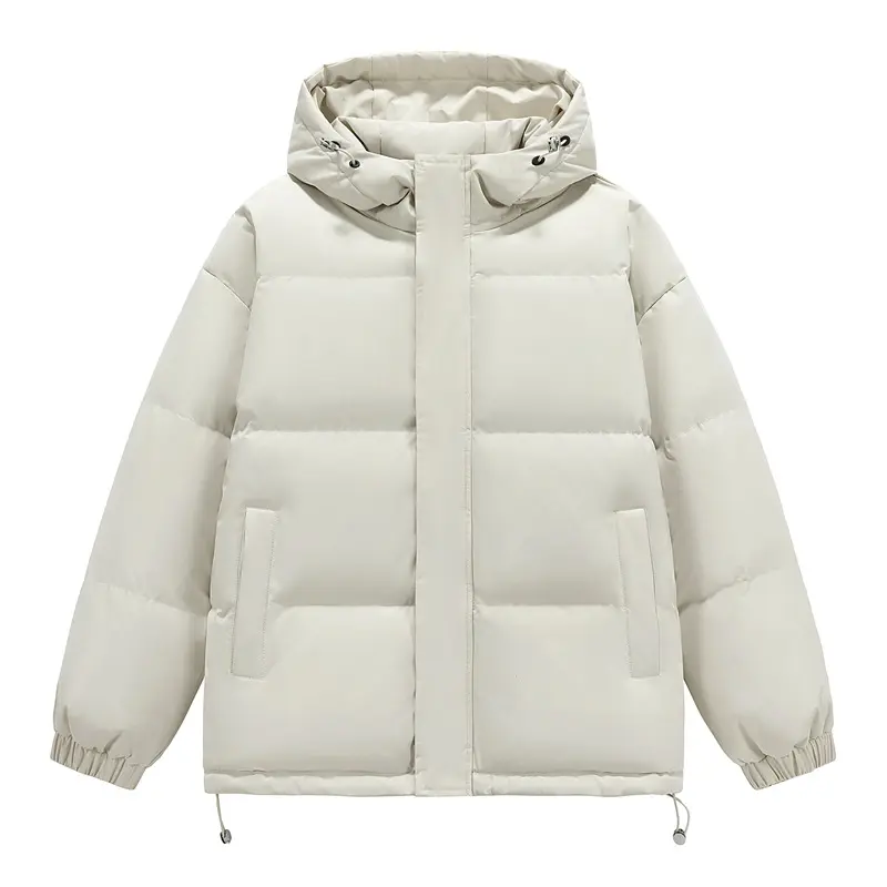 Mens Hooded Cotton Jacket Thickened Stand Collar National Trend Loose Bread Style Autumn Winter Warm Casual Outerwear Wholesale