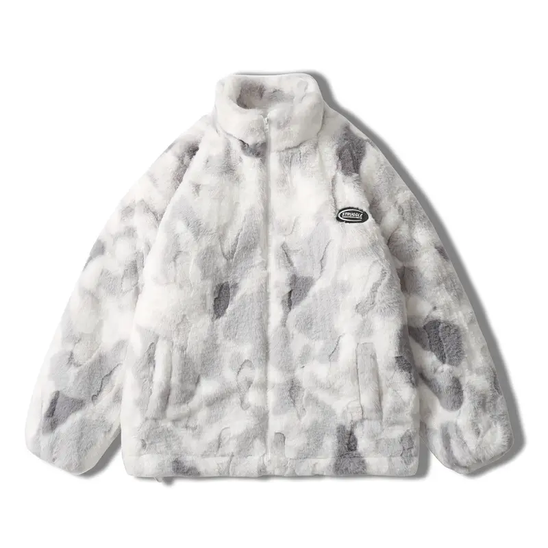 2024 Winter Fashion Fleece Thickened Anti Cold Warm Cotton Clothes Loose and Casual Versatile Cotton Clothes