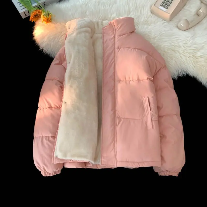 New Men's Winter Jacket with Thick Fleece and Windproof Insulation, Fashionable Cotton Jacket, Fashionable Casual Cotton Jacket