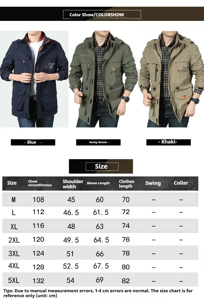 2025 Hot Selling Men's New Thermal Jacket Spring and Autumn Outdoor Jacket Waterproof and Windproof Jacket Casual Hiking Suit