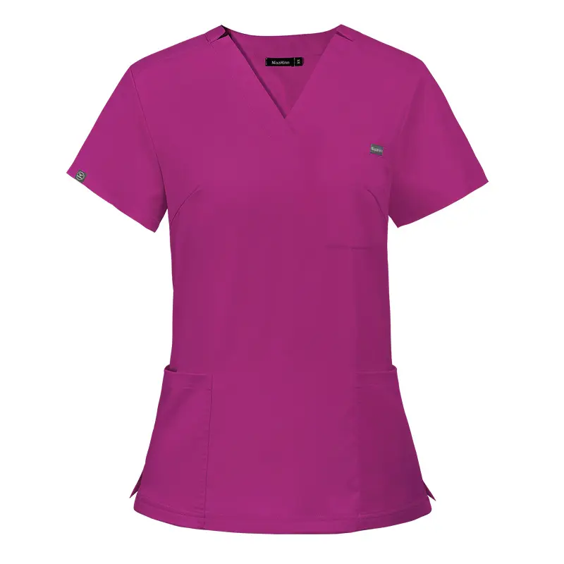 Wholesale Disposable Surgical Gowns Short Sleeve Brush Hand Scrubs Pet Grooming Aprons Women Salon Nursing Uniforms Summer