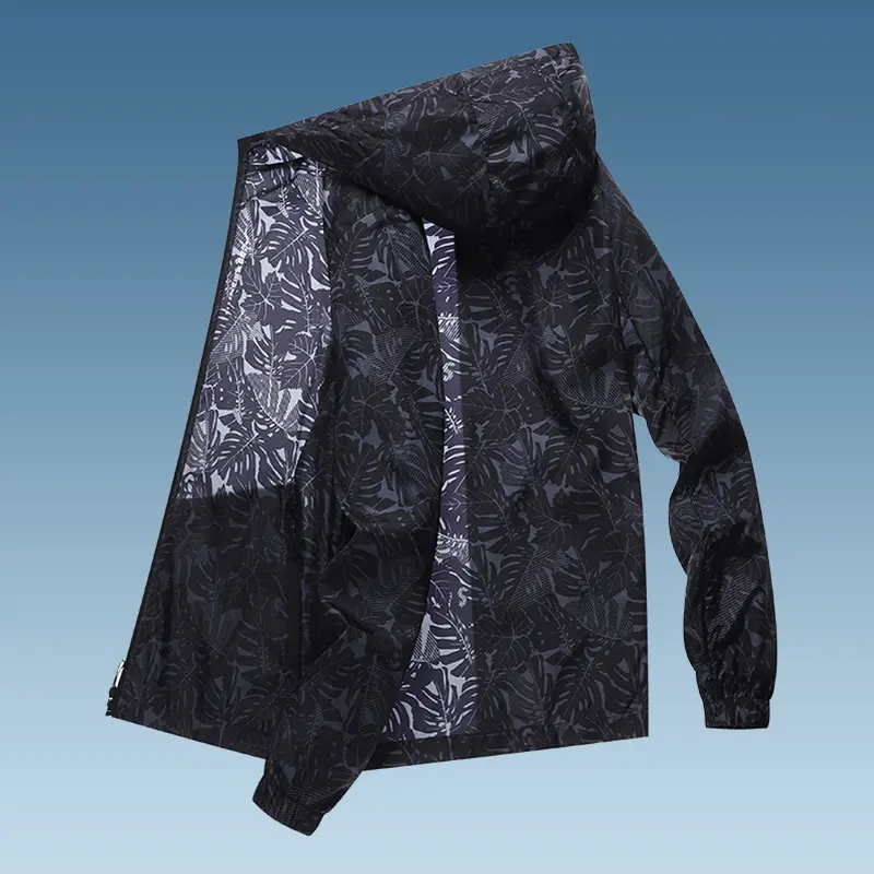 UPF50+UV Resistant Jacket 2025 Summer Men's and Women's Lightweight Camouflage Windbreaker Breathable Quick Drying Outdoor