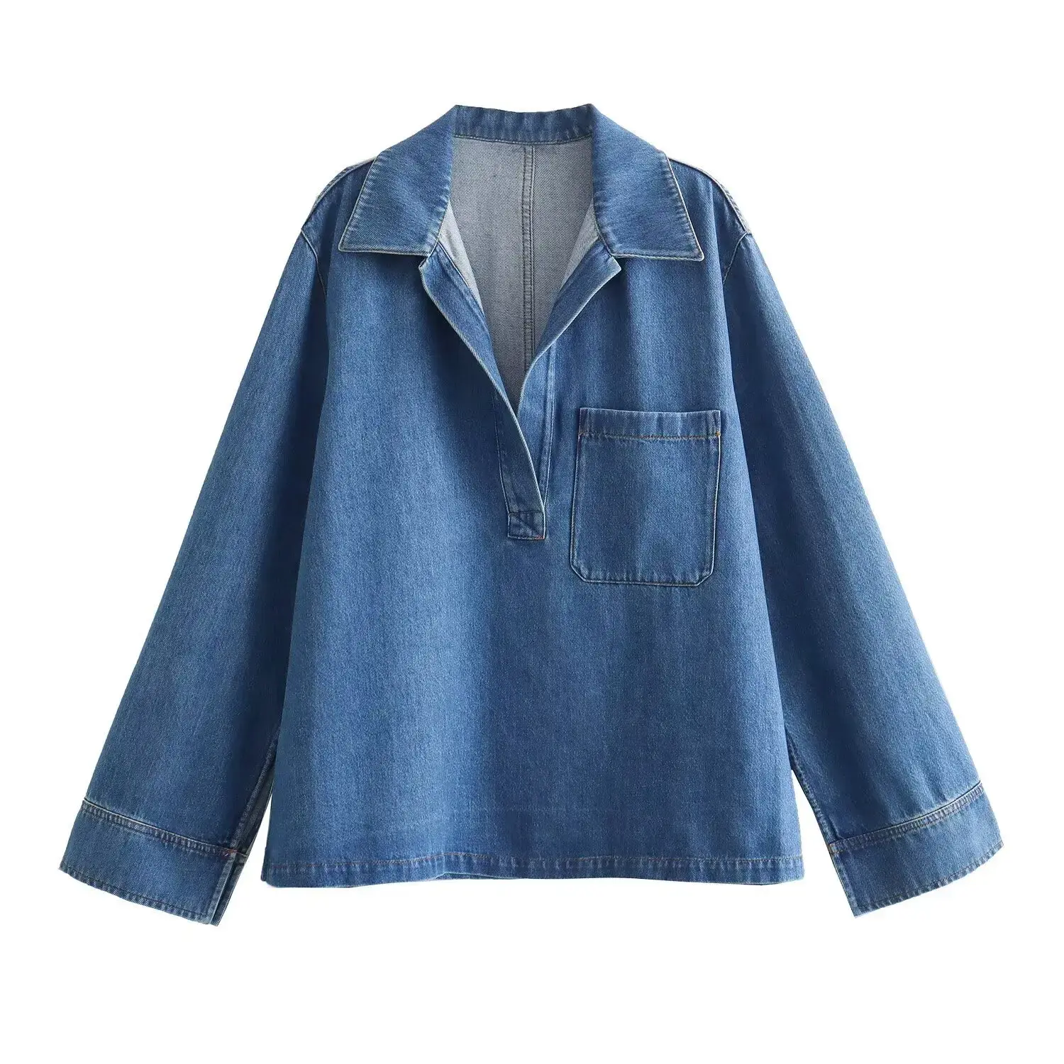 Two Piece Sets Women Denim Top Straight Wide Leg Pants Mom Jeans Matching Sets Lace Up Trousers Ensemble Streetwear Outfits