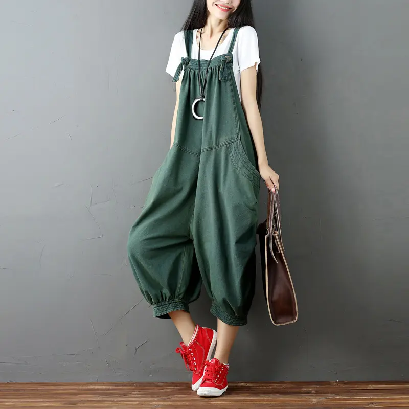 Jumpsuits Women Denim One Piece Mom Jeans Overalls Wide Leg Long Pants High Waist Rompers Y2k Streetwear Work Casual 2025