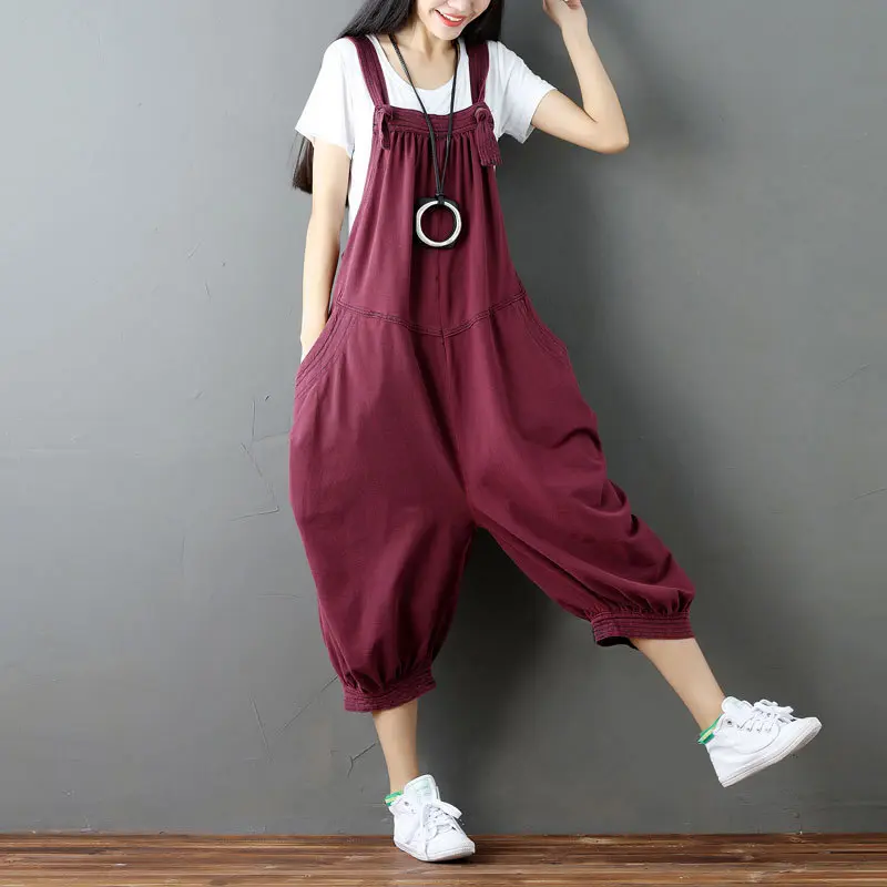 Jumpsuits Women Denim One Piece Mom Jeans Overalls Wide Leg Long Pants High Waist Rompers Y2k Streetwear Work Casual 2025