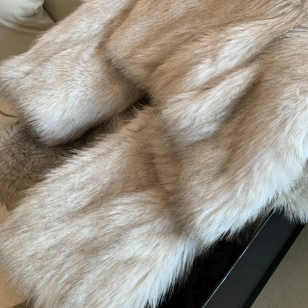 Faux Fur Women Coats Turn Down Collar Short Coat Y2k Streetwear Elegant Jackets Open Stitch Thick Warm Outerwear Autumn Winter