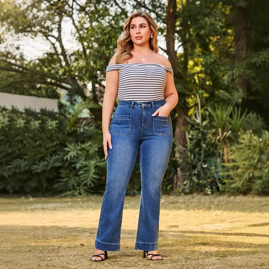 Denim Pant Women Jeans Long Pants High Waist Straight Trousers Y2k Streetwear Casual Party Club Elegant Splice Mom Jeans 2025