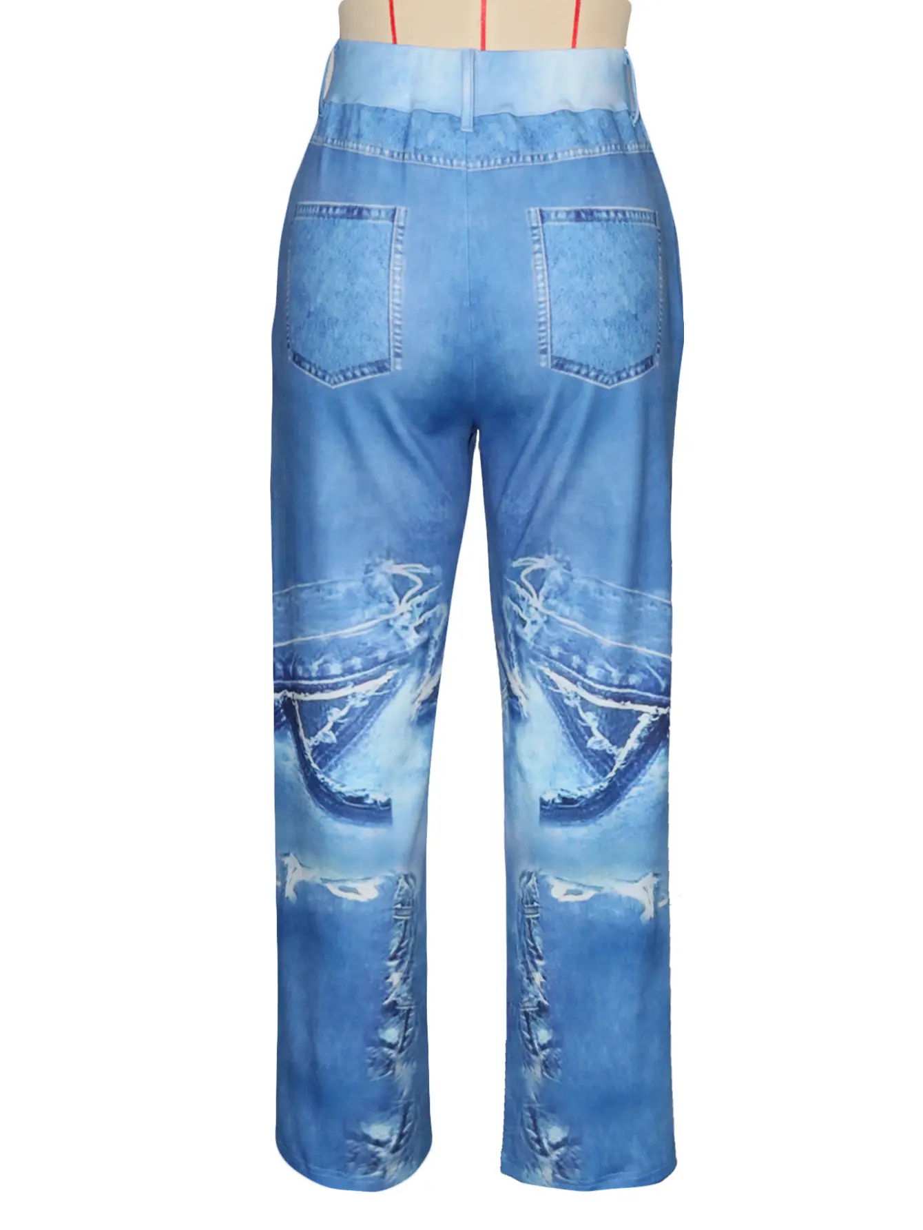 Denim Pant Women Jeans Wide Leg Long Pants High Waist Straight Trousers Y2k Streetwear Mom Jeans Casual Loose Summer 2025