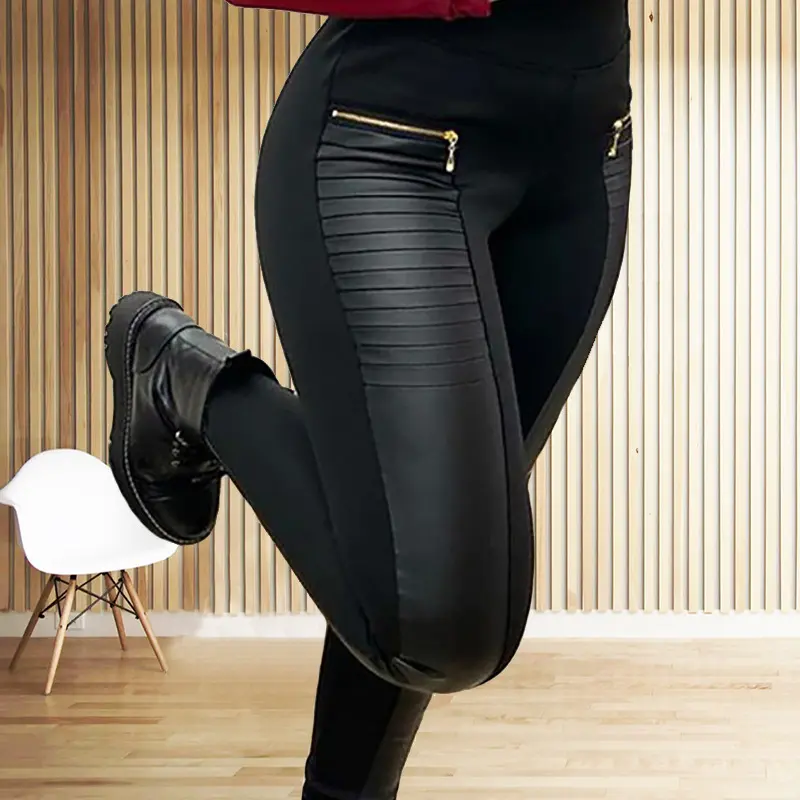 Pant Women Long Pants Slim Fit High Waist Straight Trousers Y2k Streetwear Sheath Zipper Elegant Bodycon Mom Jeans Capris