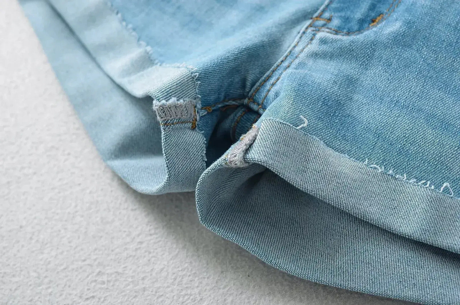 Denim Pant Women Shorts Jeans Short Pants Sexy Slim Mom Low Waist Straight Trousers Y2k Streetwear Hip Wrap Splice Party Club