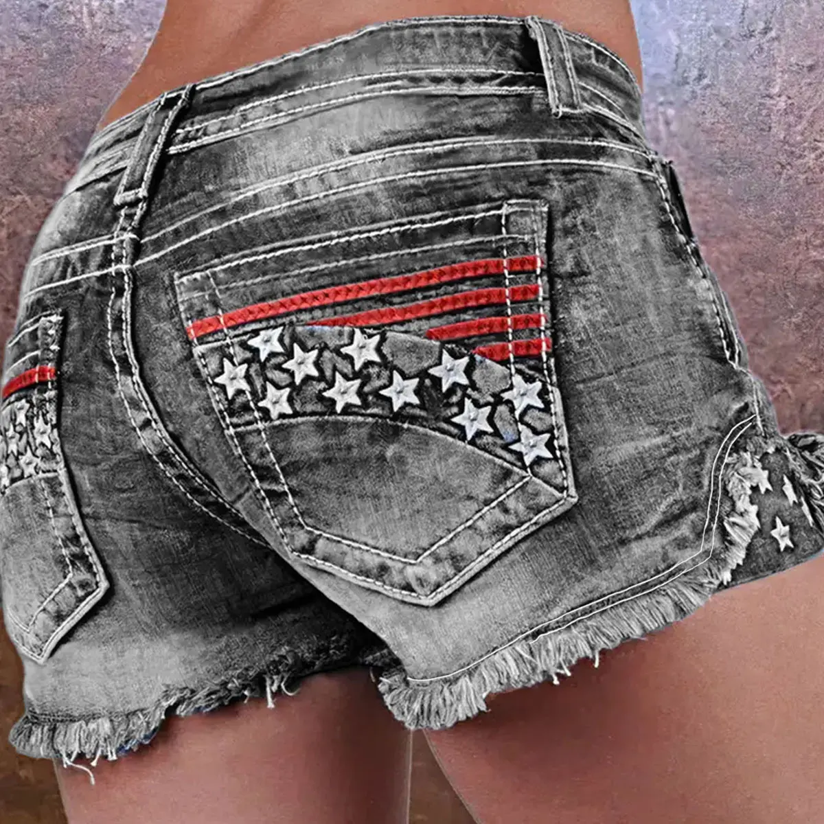 Denim Shorts Women Pant Jeans Shorts Pants Slim Fit High Waist Straight Trousers Y2k Streetwear Embroider Mom Jeans Summer 2025