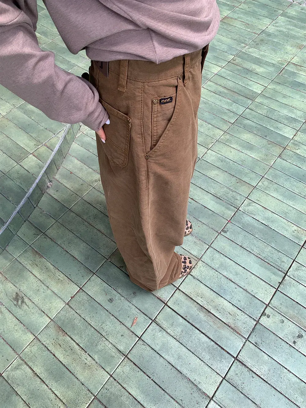 Wide Leg Jeans Women Denims Pants Rivet Distressed Mom High Waist Washed Pockets Floor Length Loose Trousers 2025 Streetwear