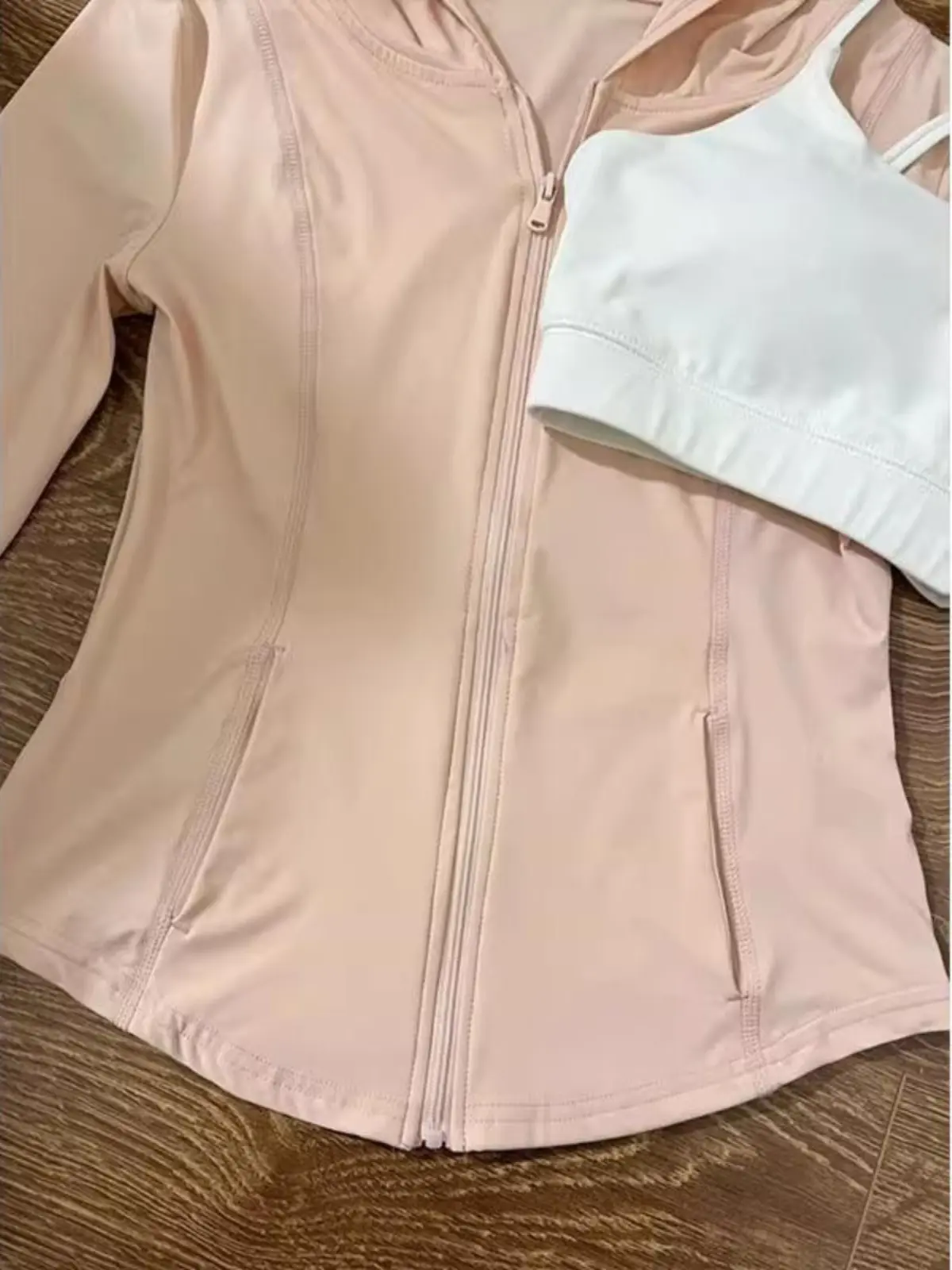 Women's Summer New Slim Fit Yoga Clothes Thin Hat Coat Sun Protection Outerwear ort Sve Zipper Closure