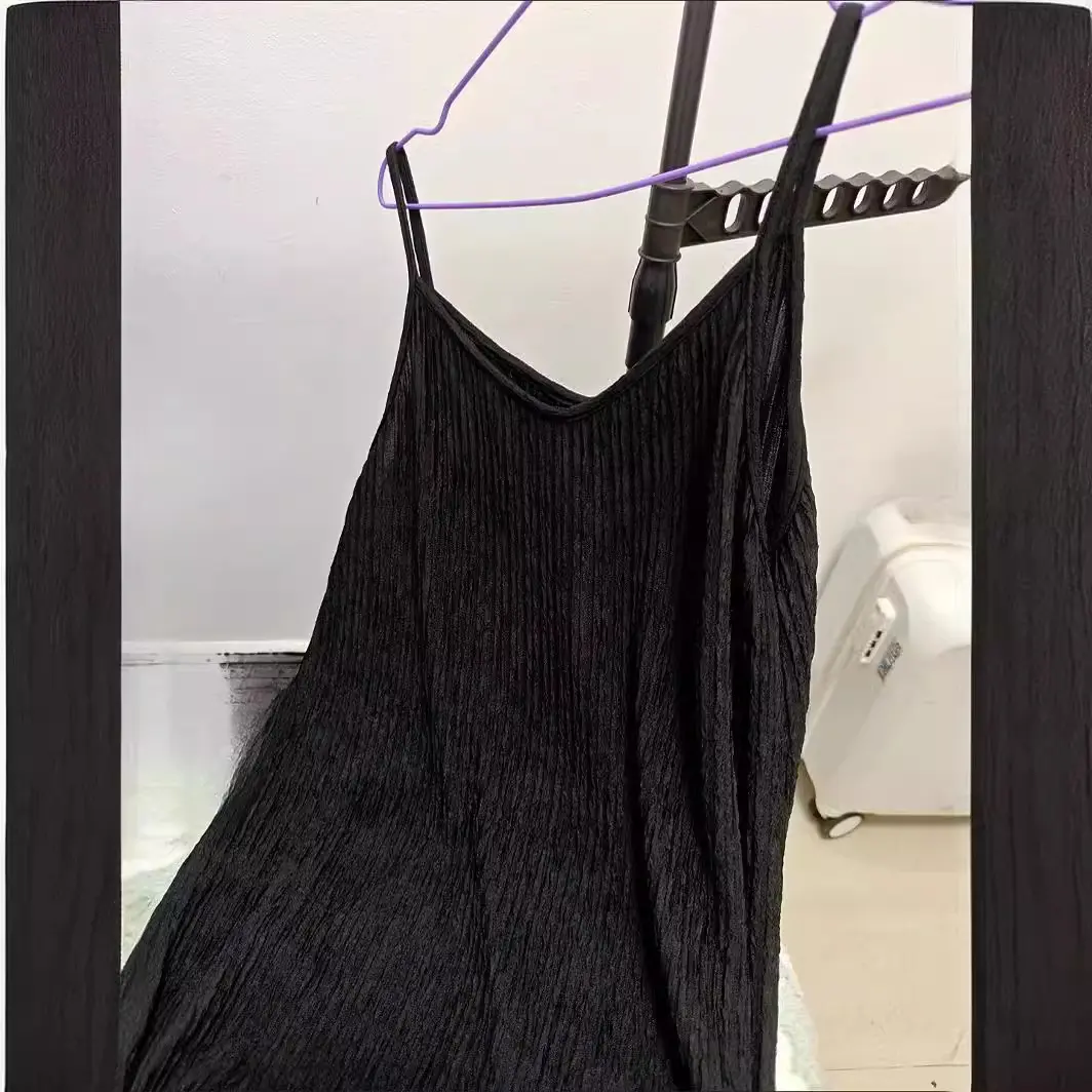 Drape sash dress lady languid thin thin thin inside and outside wear temperament lady pure color with long skirt