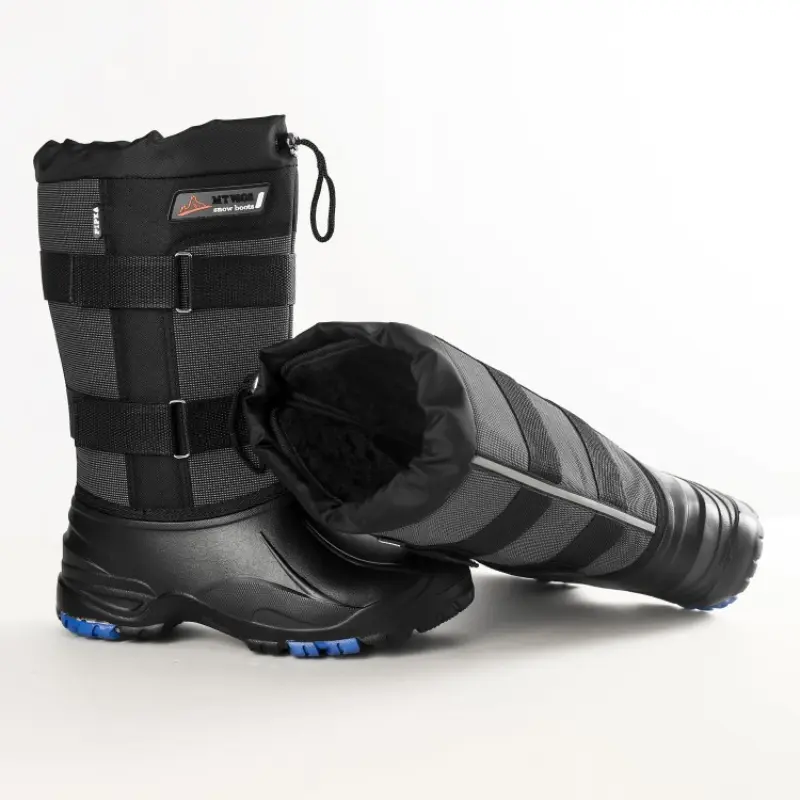 Winter Boots 2023 New Camouflage Snow Boots Men Shoes Rain Waterproof With Fur Plush Warm Male Casual Mid-Calf Work Fishing Boot