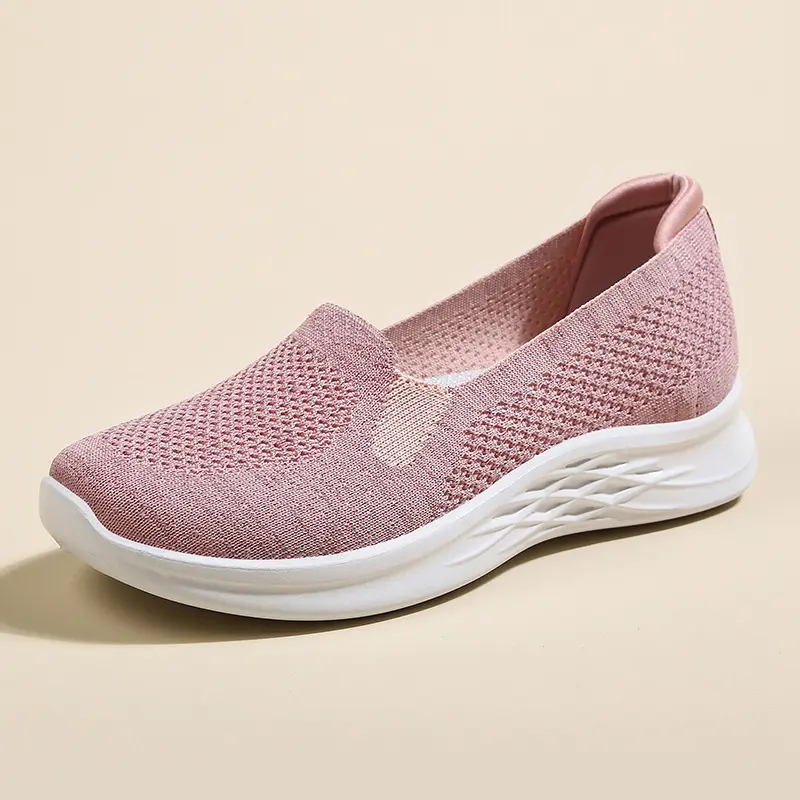 New 2025 Women's Soft Soled Flat Bottom Walking Shoes Sports and Casual Single Shoes Breathable Women's Shoes Free Shipping