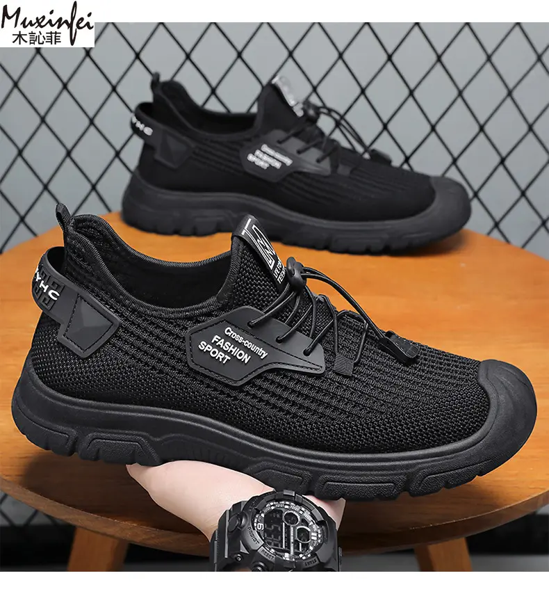 Men's Summer New Casual Sneakers Breathable Mesh Shoes Trendy Soft Soled Comfortable Sports Shoes Cheap Shoes Clearance