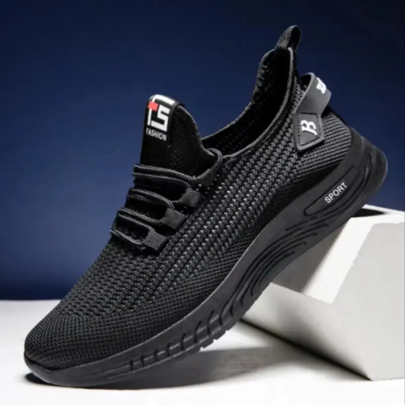 Men's Shoes Lace-up Men's Mesh Shoes Casual Shoes Lightweight Comfortable Walking Sneakers Men's Shoes  Zapatillas Hombre