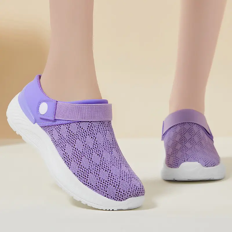 Shoes Women's Summer Breathable Half Slippers Lazy Soft Sole One Step Casual Shoes Single Shoes women sandals