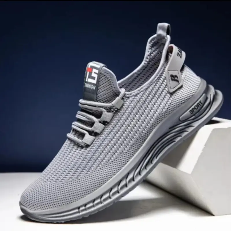 Men's Shoes Lace-up Men's Mesh Shoes Casual Shoes Lightweight Comfortable Walking Sneakers Men's Shoes  Zapatillas Hombre