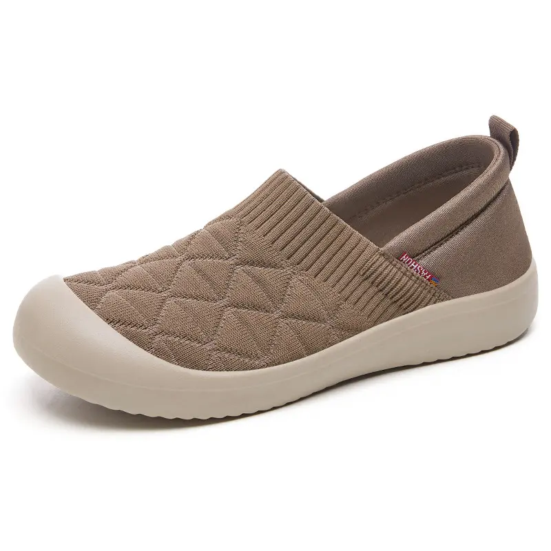 Women's Spring New Shoes - One Step Flat Cloth Shoes - Lightweight, Soft Bottom, Comfortable, Versatile, Mom's Shoes