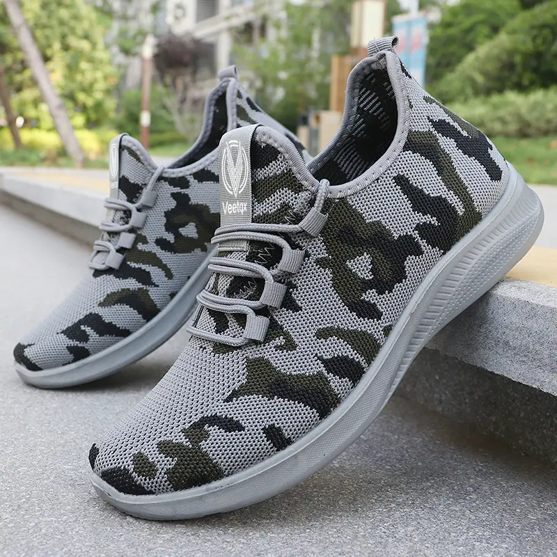 Men's spring camouflage running shoes popular men's shoes casual breathable sports men's shoes 39-45 free shipping shoes