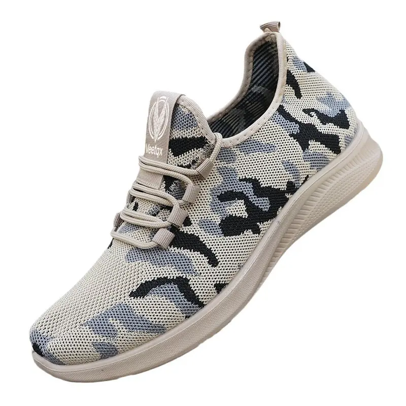 Men's spring camouflage running shoes popular men's shoes casual breathable sports men's shoes 39-45 free shipping shoes