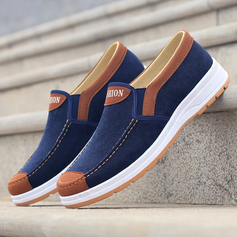 2025 Spring and Autumn Men Fashion Casual Shoes Trend Canvas Shoes Cover Feet Men Lightweight Soft free shipping shoes
