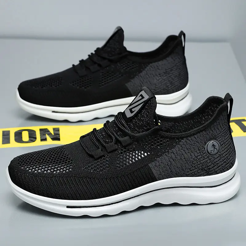2025 Men's Summer Sneakers Casual Soft Soled Sneakers Breathable Single Shoes Mesh Running Shoes Men's Shoes Sale