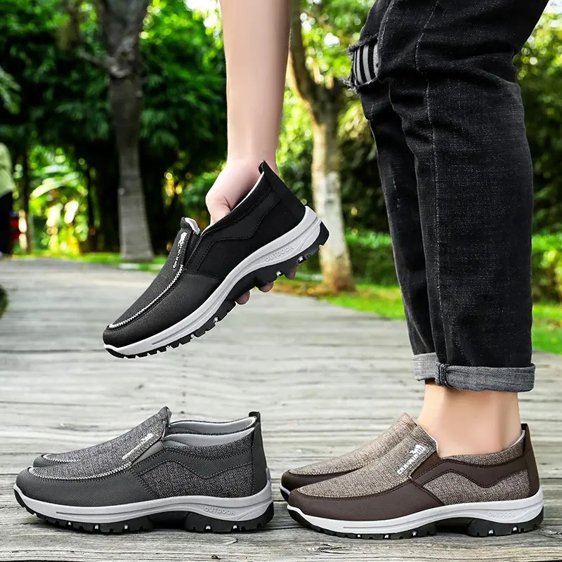Men's Summer Shoes New Anti Slip Men's Sneakers Sale Breathable Men's Casual Shoes Versatile Cheap Shoes Clearance
